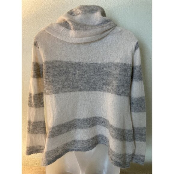 Free People Small Lulu Rugby sweater Alpaca & nylon new Cowl or slouch striped - Picture 7 of 13